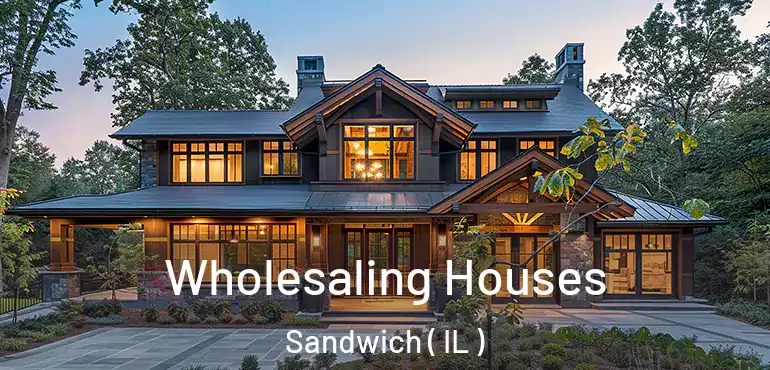  Wholesaling Houses Sandwich ( IL )